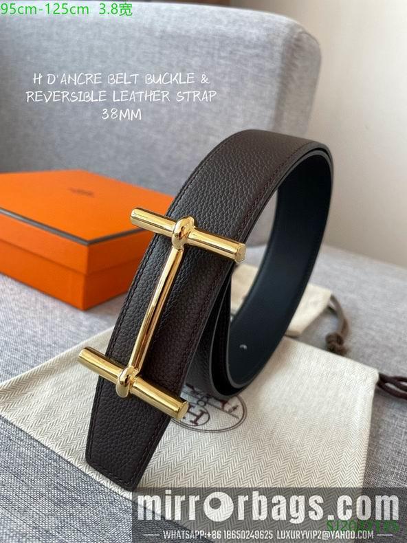 Hermes Belt 38mmX95-125cm 7D114