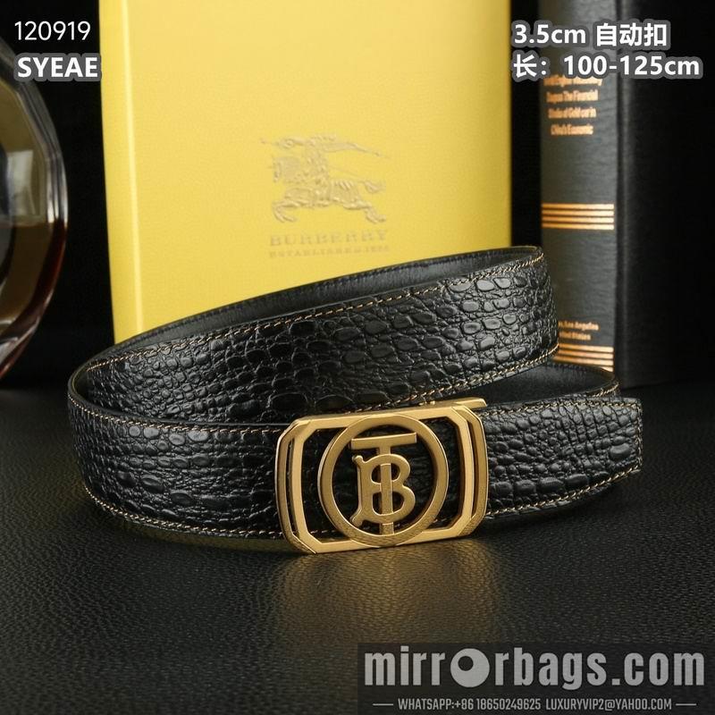Burberry belt 35mmX100-125cm 8L87