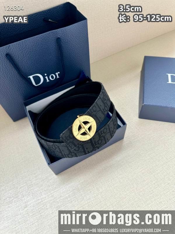 Dior belt 35mmX95-125cm 8L19