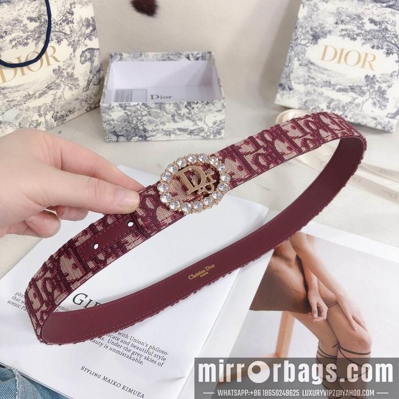 Dior Belt 30mmX95-110cm 7d07