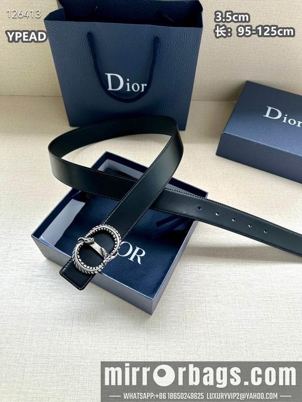 Dior belt 35mmX95-125cm 8L20
