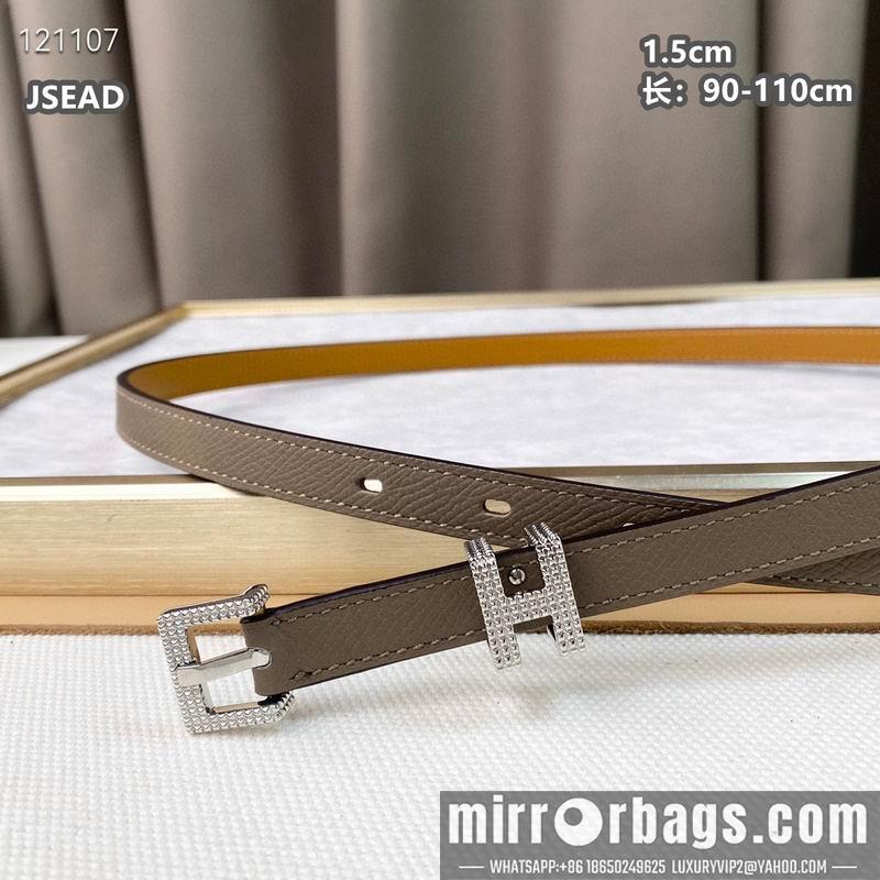 Hermes belt 15mmX90-110cm 8L01