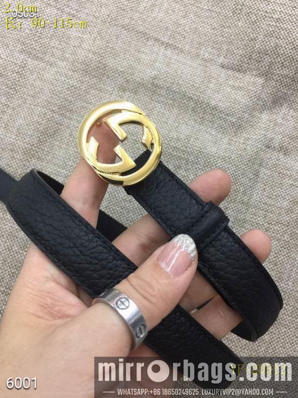 Gucci Belt 20mm 90-115cm 8L04