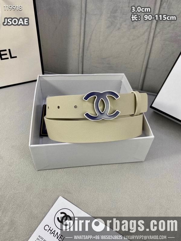 Chanel belt 30mmX90-115cm 8L072005