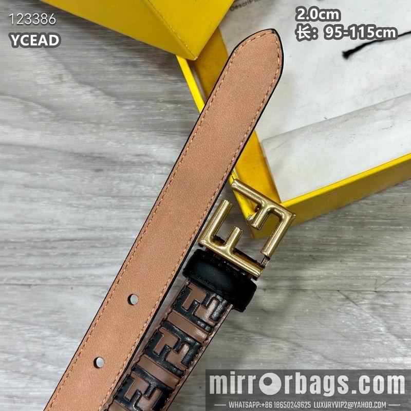 Fendi belt 20mmX95-115cm 8L14