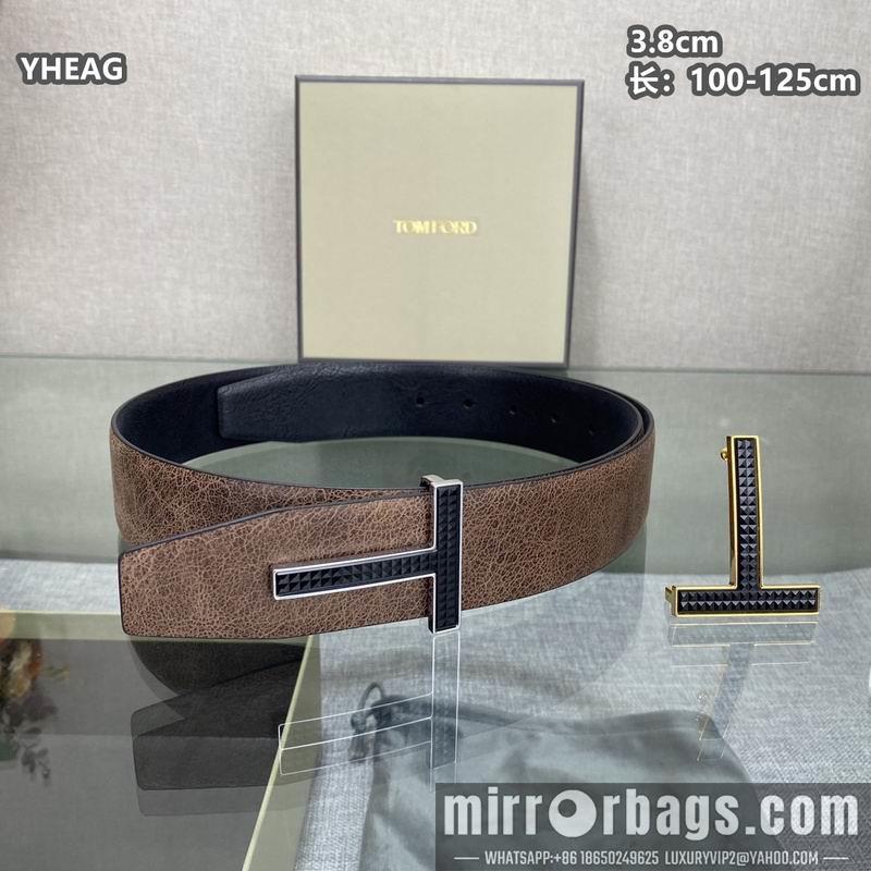  Tom Ford belt 38mmX100-125cm 8L97