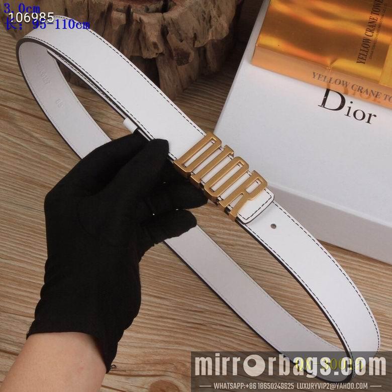 Dior Belt 30mm 95-110cm 8L04