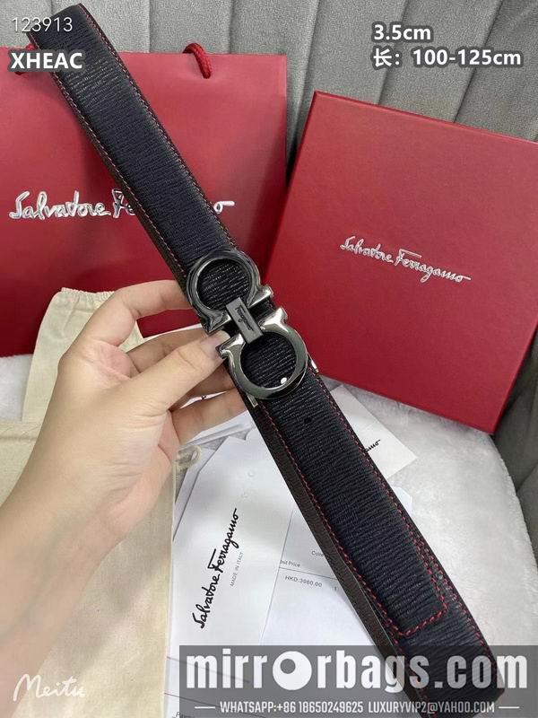 Ferragamo belt 35mmX100-125cm 8L54