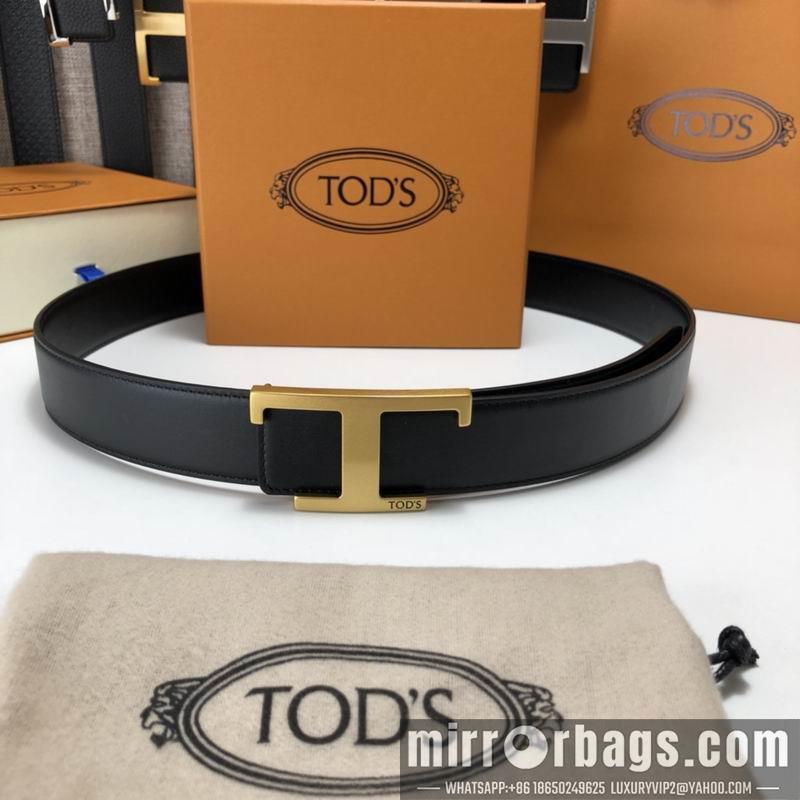 Tod's belt 34mmX95-125cm 7D04