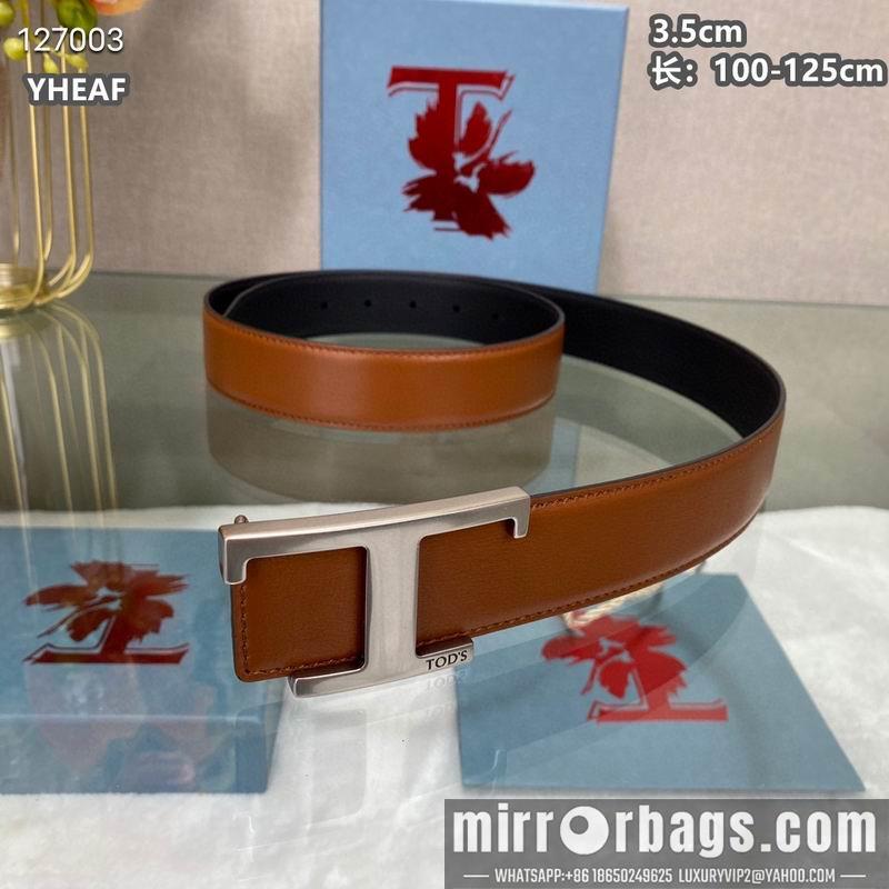 TOD's belt 35mmX100-125cm 8L10