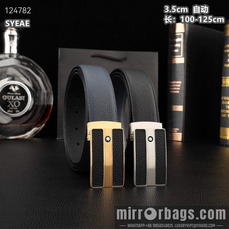 Montlanc belt 35mmX100-125cm 8L32