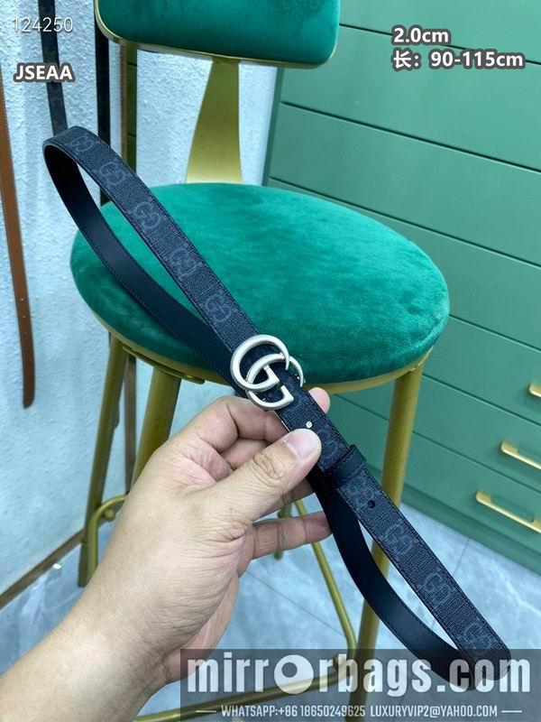 Gucci belt 20mmX90-115cm 8L22