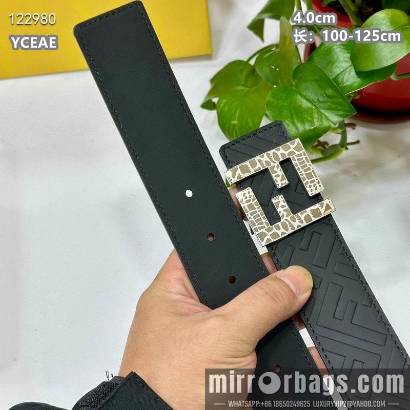 Fendi belt 40mmX100-125cm 8L79