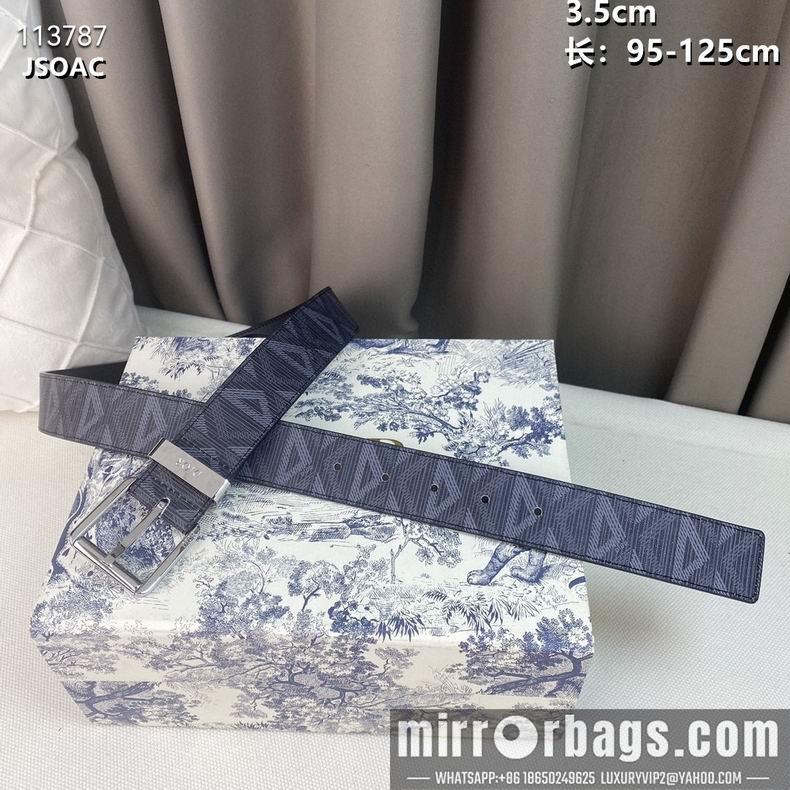Dior Belt 35mm 95-125cm 8L13