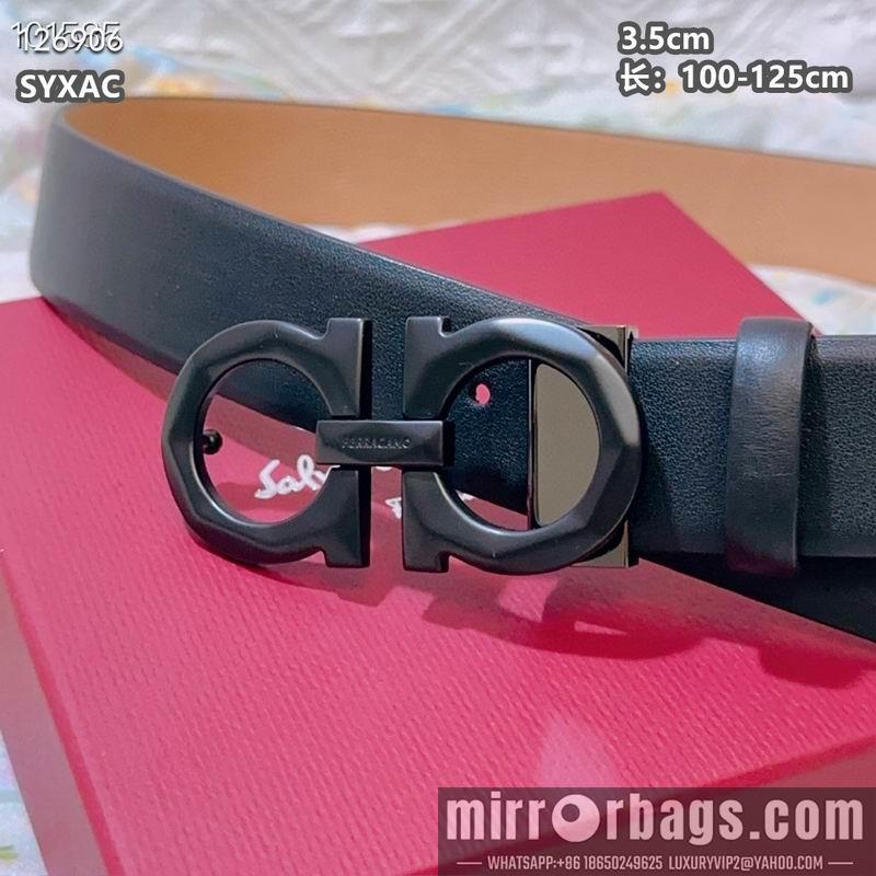 Ferragamo belt 35mmX100-125cm 8L90