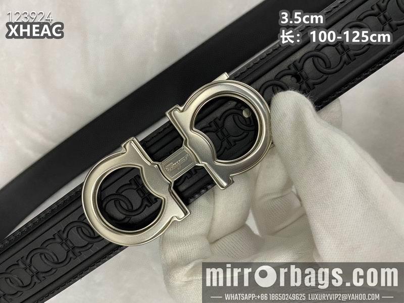 Ferragamo belt 35mmX100-125cm 8L45