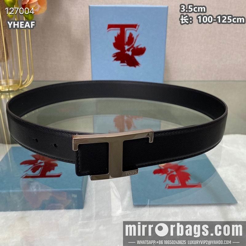 TOD's belt 35mmX100-125cm 8L10