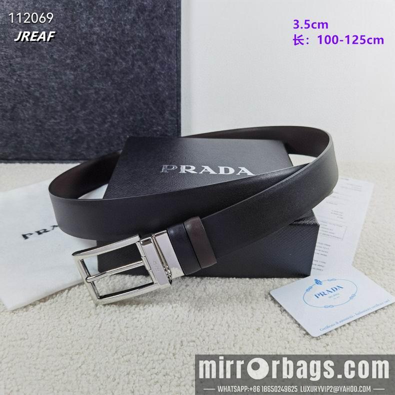 Prada belt 35mmX100-125cm 8L06