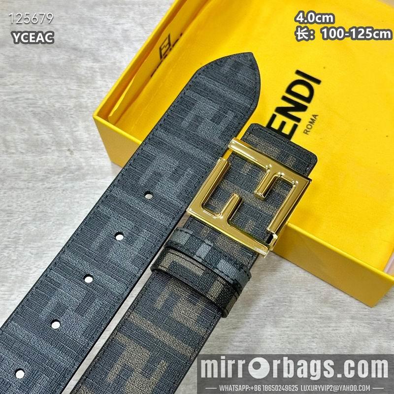 Fendi belt 40mmX100-125cm 8L29