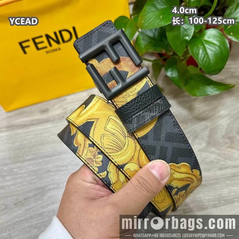 Fendi belt 40mmX100-125cm 8L147