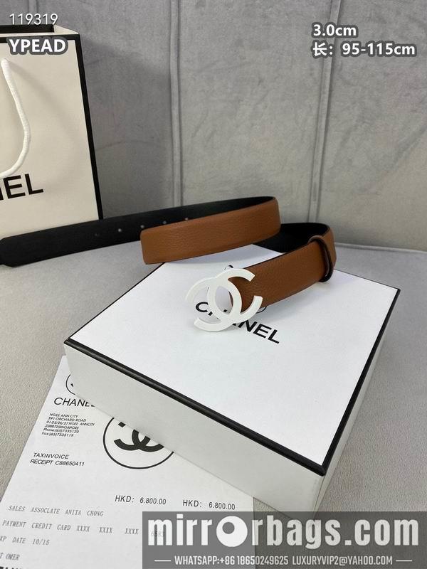 Chanel belt 30mmX95-115cm 8L040801