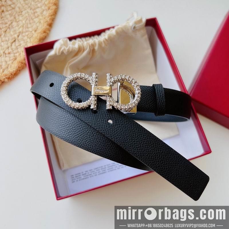 Ferreagamo belt 25mmX95-110cm 7D34