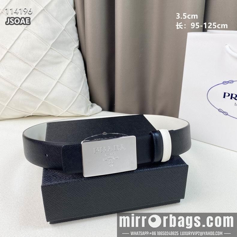 Prada belt 35mmX95-125CM 8L22