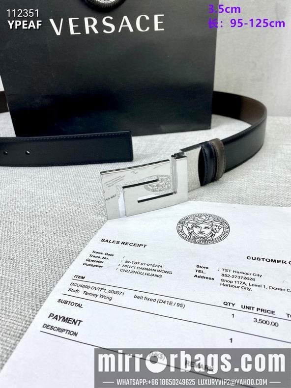 Versace belt 35mmX95-125cm 8L061602