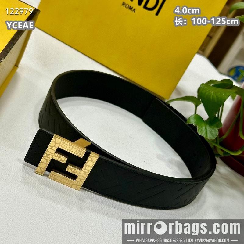 Fendi belt 40mmX100-125cm 8L79