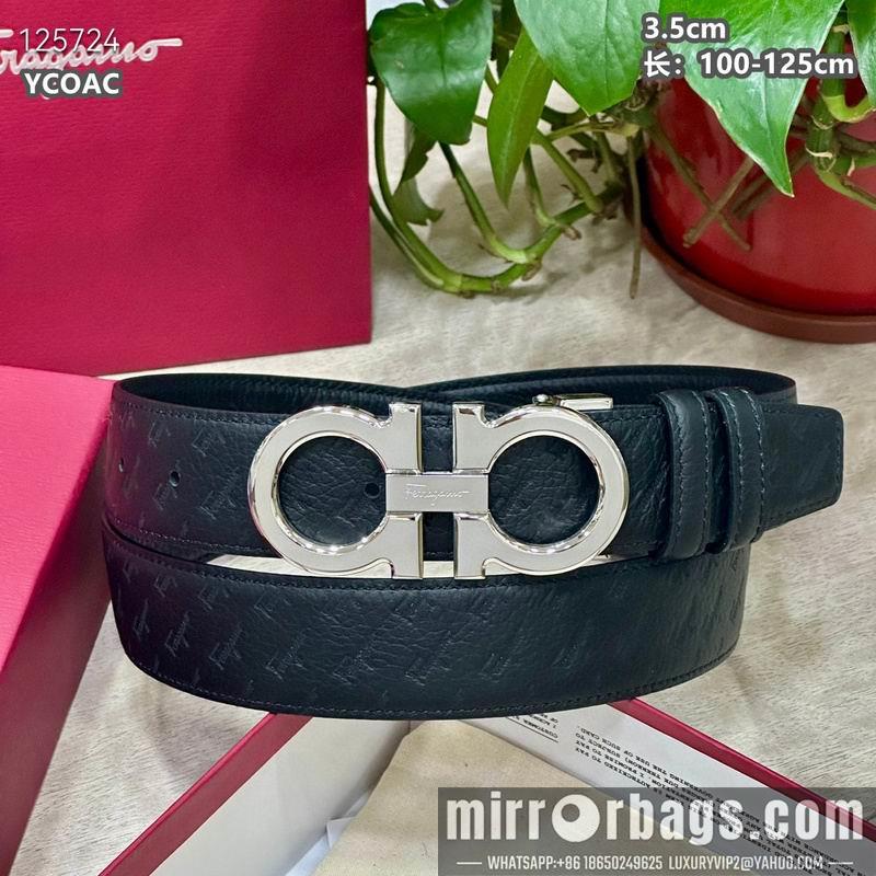Ferragamo belt 35mmX100-125cm 8L30