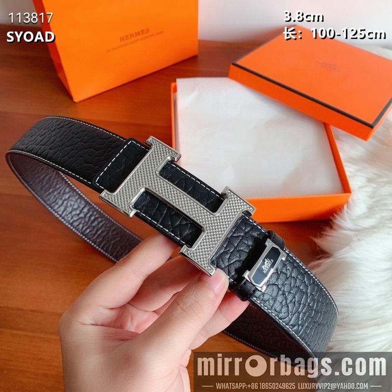 Hermes belt 38mmX100-125cm 8L082509