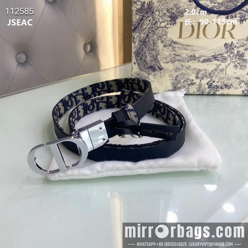 Dior Belt 20mmX90-115cm 8L06