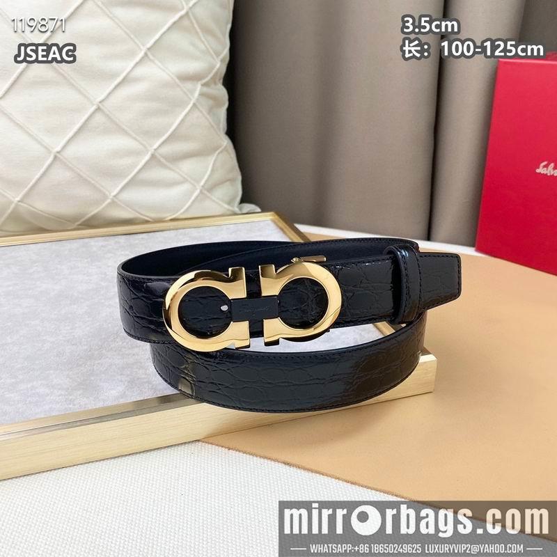Ferragamo belt 35mmX100-125cm 8L072009
