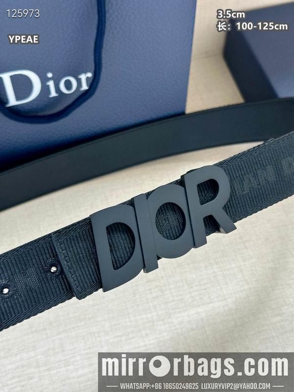 Dior belt 35mmX100-125cm 8L29