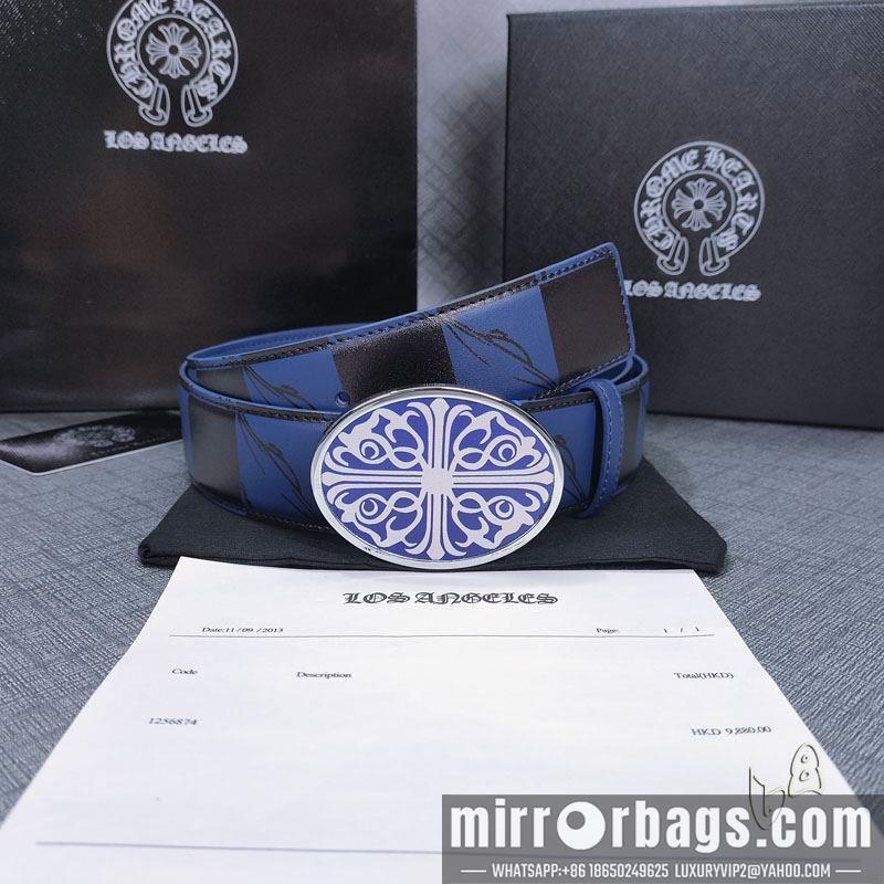Chrome Hearts belt 38mmX80-125cm lb082004