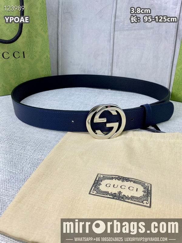 Gucci belt 38mmX95-125cm 8L10
