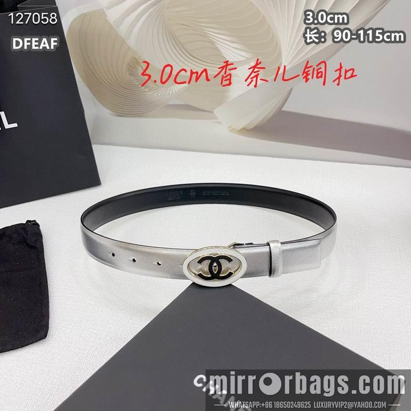 Chanel belt 30mmX90-115cm 8L34