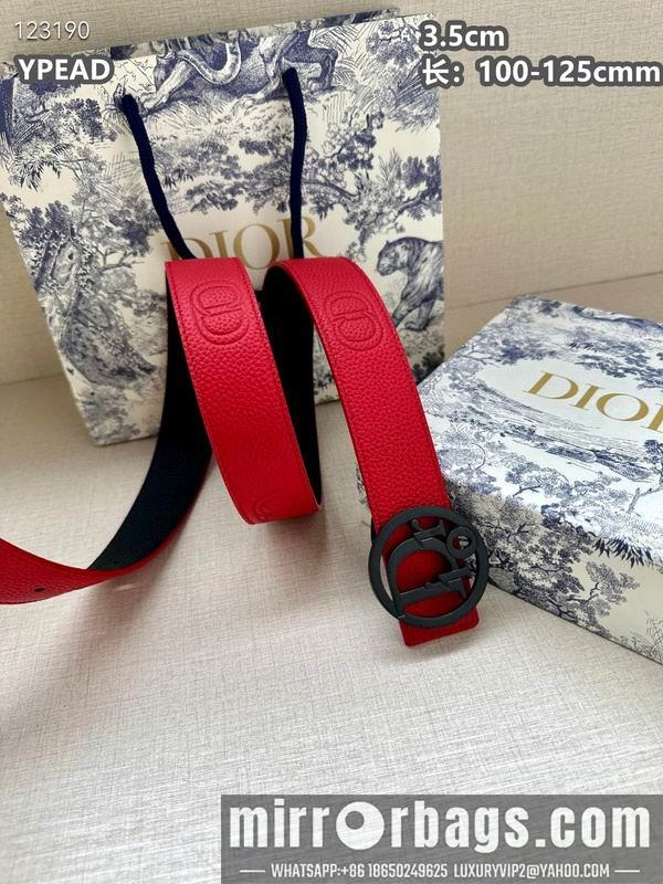 Dior belt 35mmX100-125cm 8L31