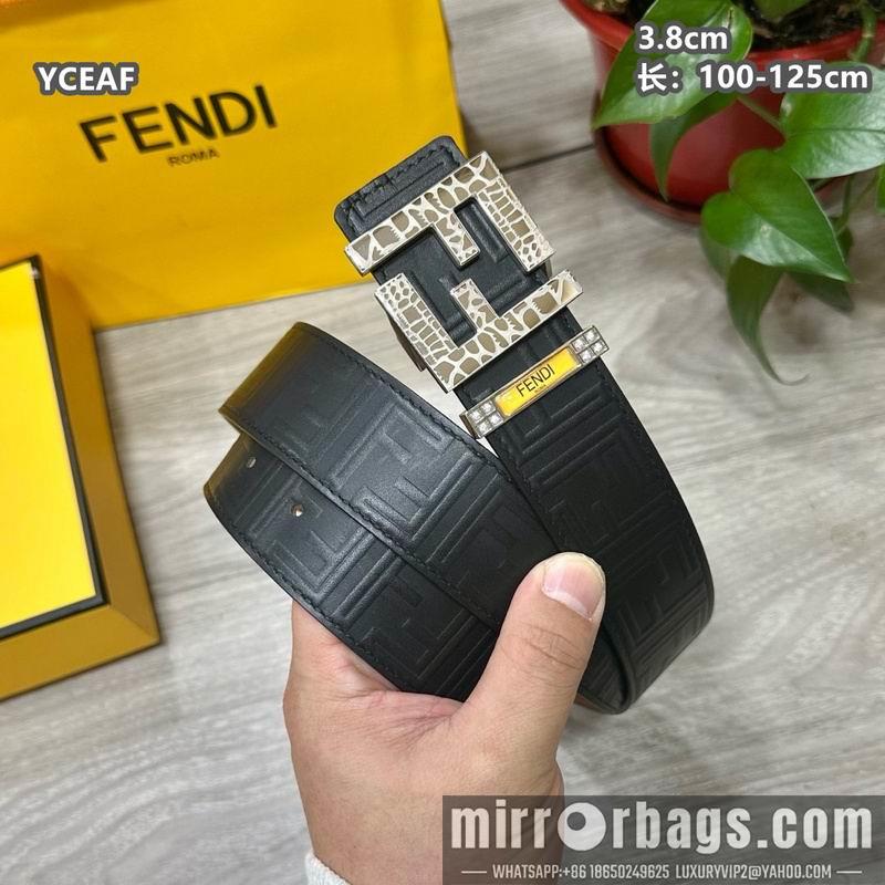 Fendi belt 38mmX100-125cm 8L29