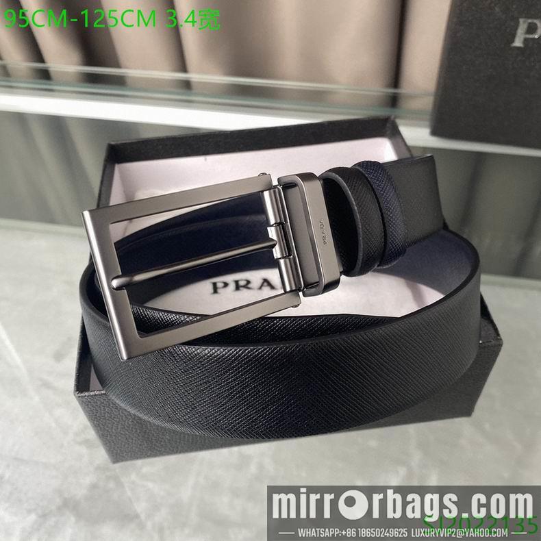 Prada Belt 34mmX95-125cm 7D01