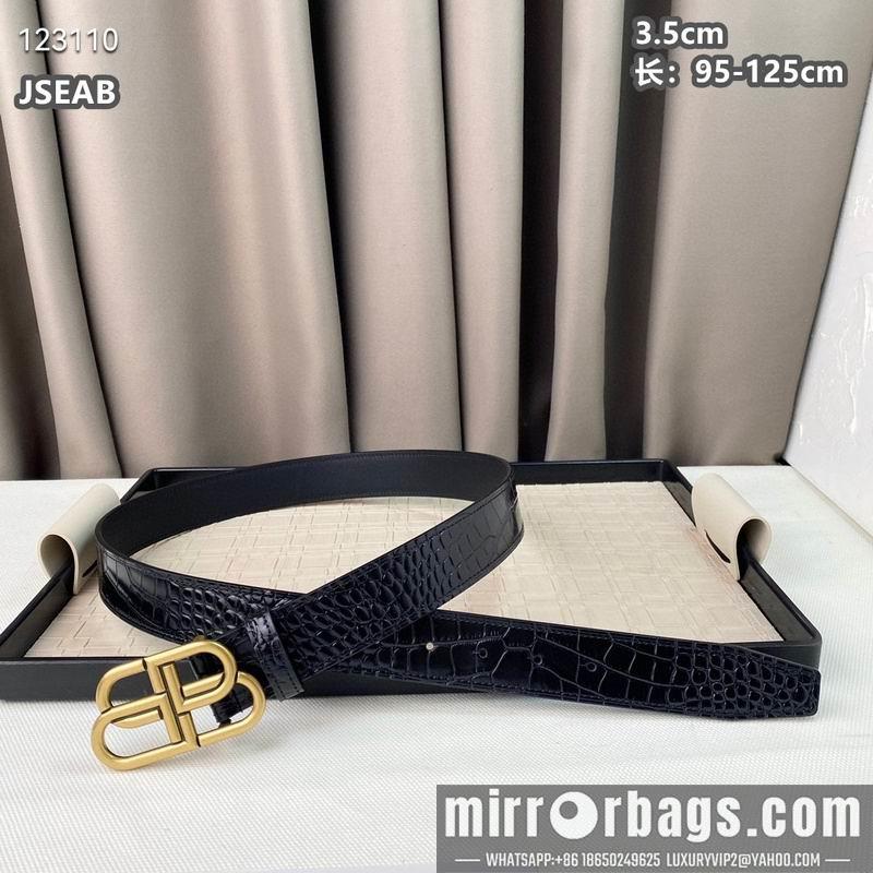 Balenciaga belt 35mmX95-125cm 8L08