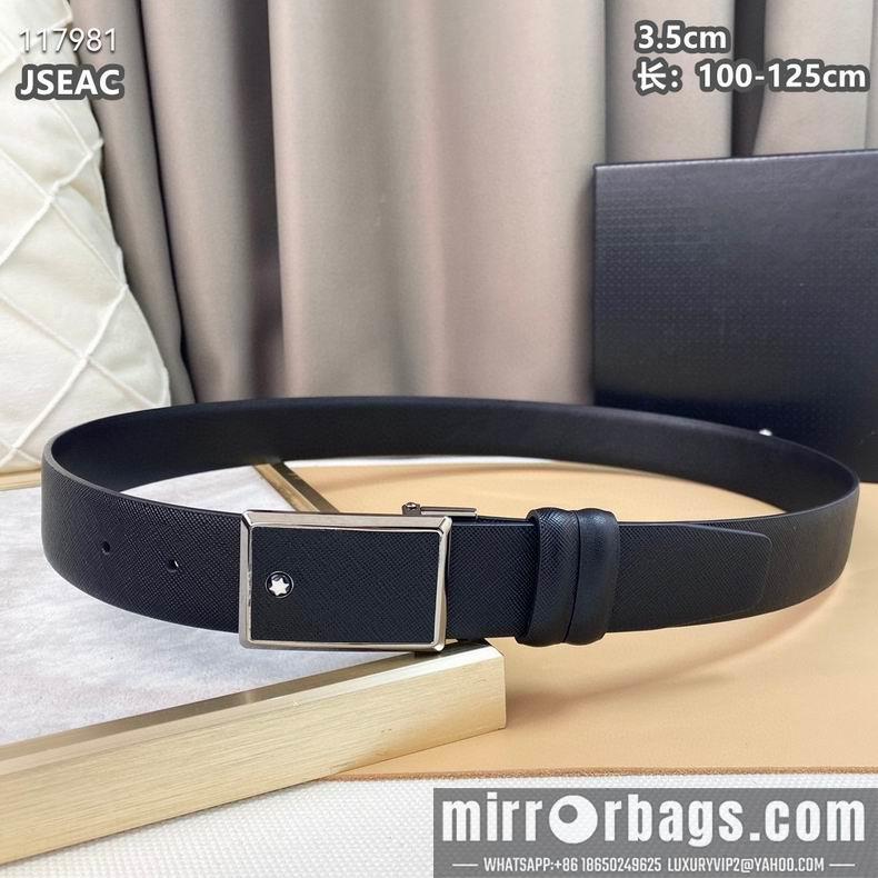 Montblanc belt 35mmX100-125cm 8L10