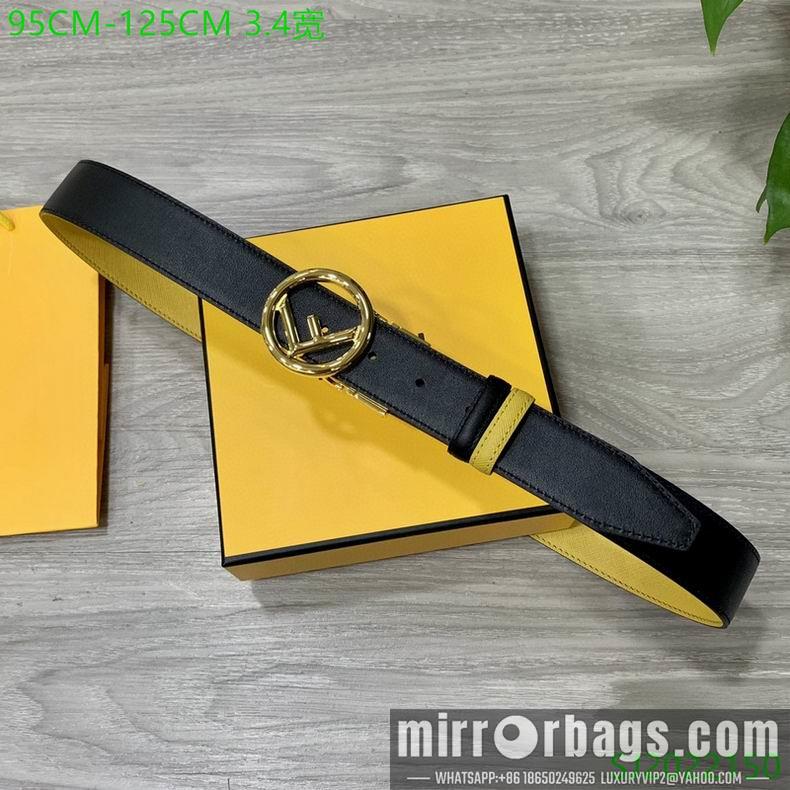 Fendi Belt 34mmX95-125cm 7D03