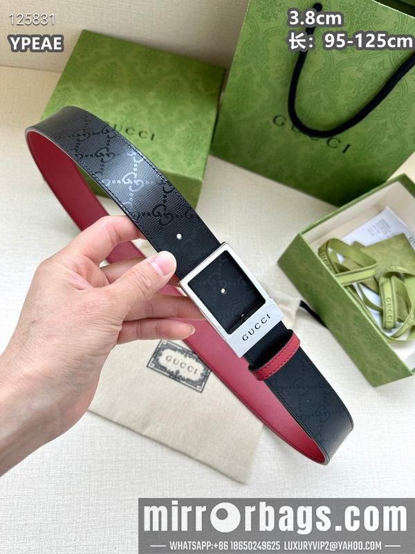 Gucci belt 38mmX95-125cm 8L01
