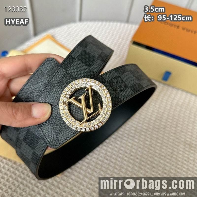 LV belt 35mmX95-125cm 8L02