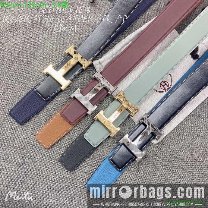 Hermes Belt 38mmX95-125cm 7D119