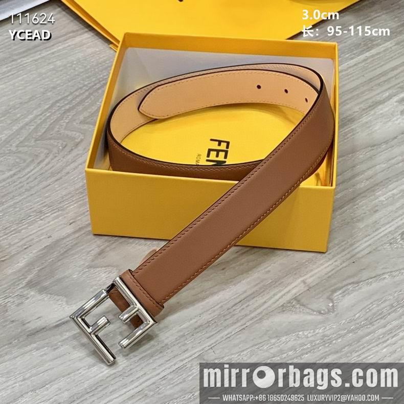 Fendi Belt 30mmX95-115cm 8L04