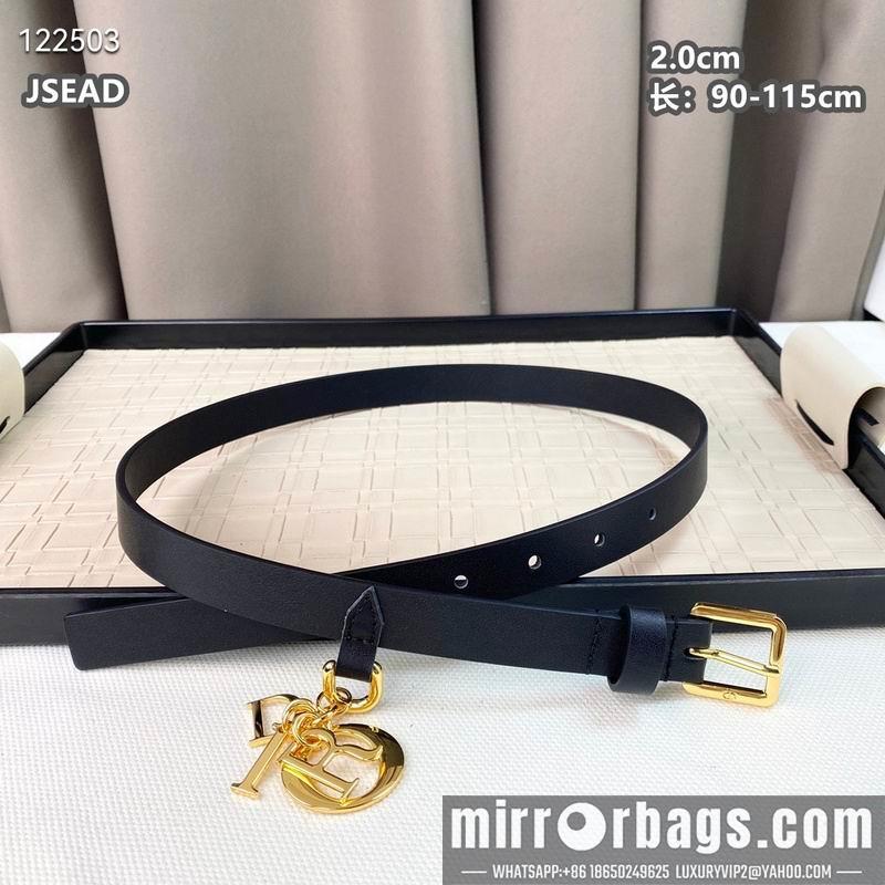 Dior belt 20mmX90-115cm 8L21