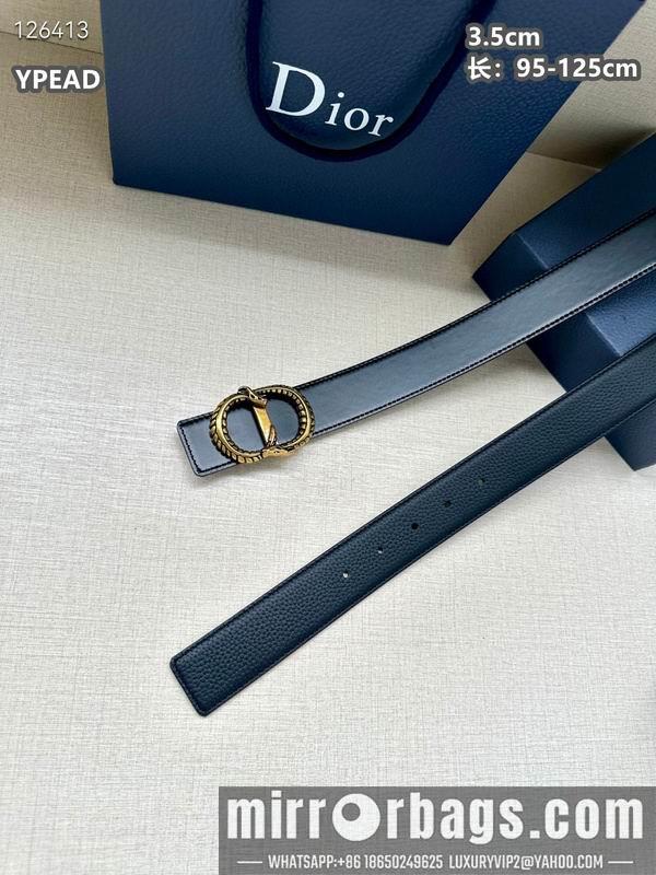 Dior belt 35mmX95-125cm 8L20