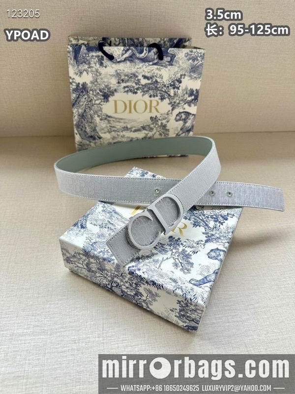 Dior belt 35mmX95-125cm 8L23